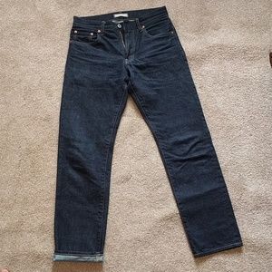 Uniqlo Straight Fit Selvedge Jeans 29x32